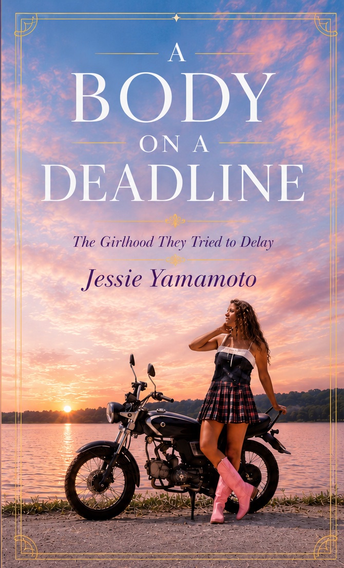 A Body on a Deadline by Jessie Yamamoto, book cover